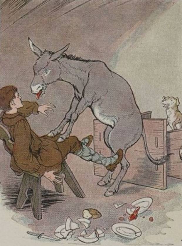 Aesop's Fables - The Ass And The Lap Dog By Milo Winter