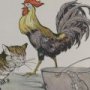 Thumbnail For The Cat, The Cock And The Young Mouse