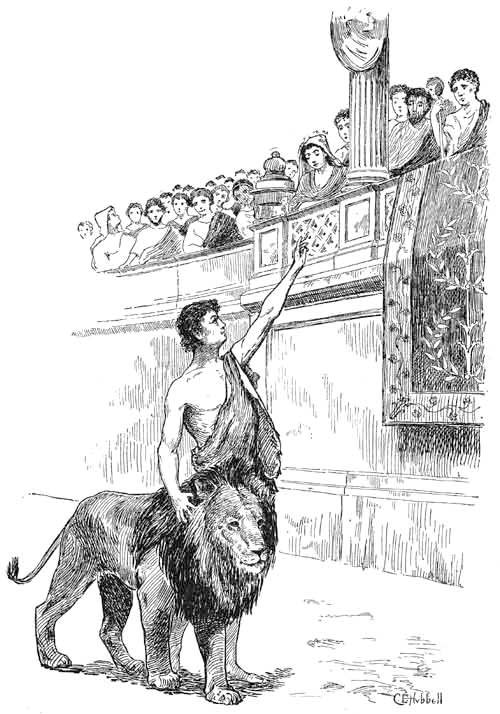 Androclus And The Lion - A Roman Legend