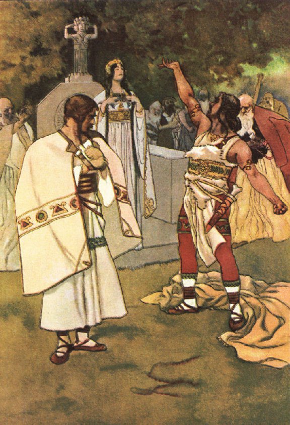 The Decision of Libuscha - A Bohemian Legend