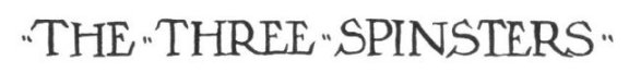 Fairy Tales From The Brothers Grimm - Title For The Three Spinsters By Walter Crane