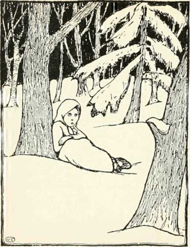 Russian Folk Tale - Illustration For King Frost