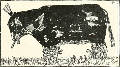 Russian Folk Tale - Illustration For The Straw Ox